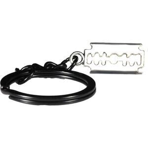Faux Razor Blade Keychain - Alt Jewelry Scene Emo